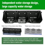 Vertical Garden Wall Pot Manufacturer - OEM/ODM Custom with Drainage Drip