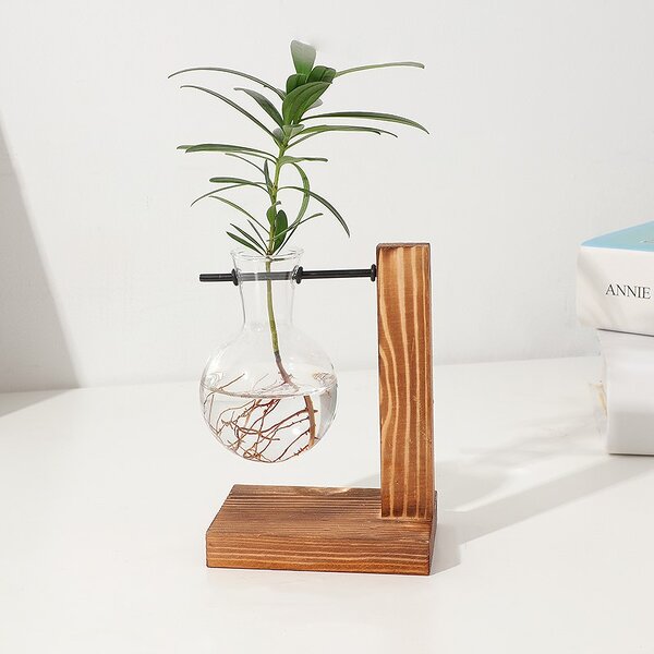 Wall Hanging Vase Manufacturer - OEM/ODM Custom 3 Tiered Wooden Frame Stand