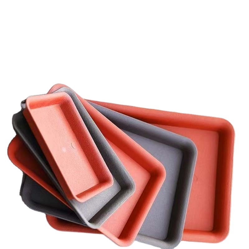 Seedling Flower Pot Manufacturer - OEM/ODM Custom Black Square Plastic Thickened