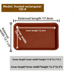 Seedling Flower Pot Manufacturer - OEM/ODM Custom Black Square Plastic Thickened
