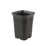 Seedling Pot Manufacturer - OEM/ODM Custom Classic Black Gallon Square