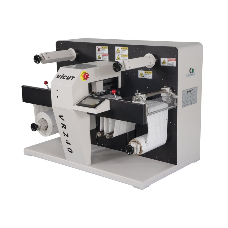 Desktop Label Die Cutter Supplier - VR240 Automatic Dual Head Gap Control