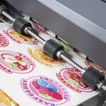 Digital Sheet Vinyl Die Cutter Factory - Vulcan Sc-350 1200mm/S CCD