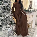 Jumpsuit Manufacturer - OEM/ODM Custom Elegant Party Off Shoulder Romper