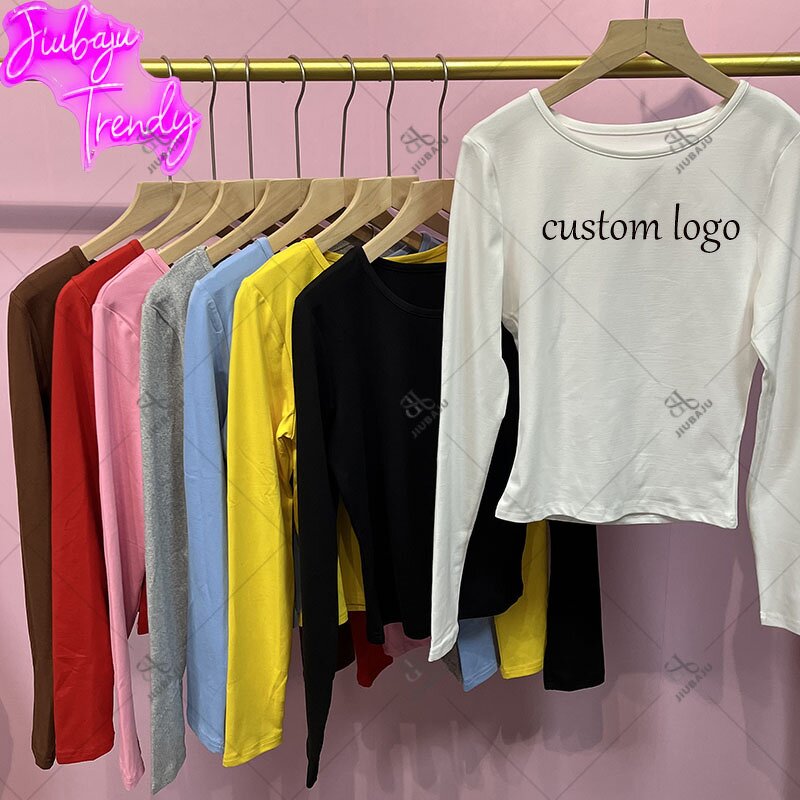 Long Sleeve Shirt Manufacturer - OEM/ODM Custom Spring Autumn Slim O-neck