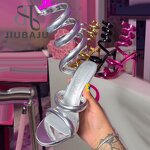 Sandals Manufacturer - OEM/ODM Custom Summer Ankle Strap Open Toe Heels