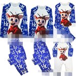 Family Pajamas Set Manufacturer - OEM/ODM Custom Christmas Elk Print Matching