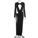 Bodysuit Set Manufacturer - OEM/ODM Custom Women Hollow Full Sleeve 2-Piece