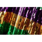 Sequin Dress Manufacturer - OEM/ODM Custom Striped Mardi Gras Color Block