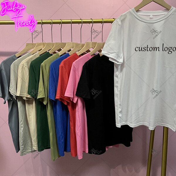 T-Shirt Manufacturer - OEM/ODM Custom Logo Loose Casual O Neck Street