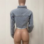 Denim Coat Manufacturer - OEM/ODM Custom Vintage Tassel Chain Street Wear