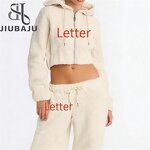 Sweatshirt Set Manufacturer - OEM/ODM Custom Fleece Fluffy Letter Embroidery