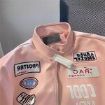 Motorcycle Jacket Manufacturer - OEM/ODM Custom Hip Hop PU Leather Y2K