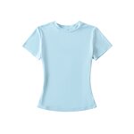 Yoga Top Manufacturer - OEM/ODM Custom Logo Short Sleeve Slim Waist O-neck