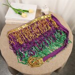 Belly Dance Scarf Manufacturer - OEM/ODM Custom Women Sequin Tassel Hip
