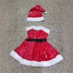 Christmas Dress Manufacturer - OEM/ODM Custom Sexy Red Gothic PU Plush