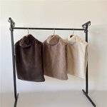 Fur Vest Manufacturer - OEM/ODM Custom Women Stand Collar Faux Fur Chic