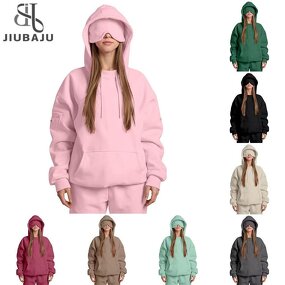 Hooded Sweatshirt Manufacturer - OEM/ODM Custom Plus Size Eye Mask Oversize