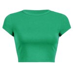 Baby Tee Manufacturer - OEM/ODM Custom Logo O-neck Crop Cotton Casual