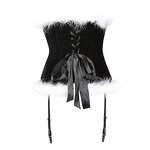 Corset Top Manufacturer - OEM/ODM Custom Sexy Christmas Lace up Boned Bustier