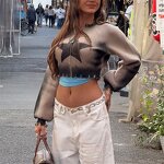 Knitted Sweater Manufacturer - OEM/ODM Custom American Gradient Long Sleeve