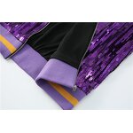 Sequin Coat Manufacturer - OEM/ODM Custom Patchwork Mardi Gras Loose Zipper