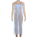 Camisole Manufacturer - OEM/ODM Custom Sexy Long Tassel Invisible Straps