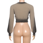 Knitted Sweater Manufacturer - OEM/ODM Custom American Gradient Long Sleeve