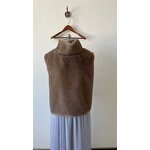 Fur Vest Manufacturer - OEM/ODM Custom Women Stand Collar Faux Fur Chic