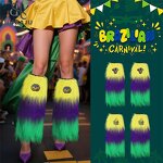Leg Warmers Manufacturer - OEM/ODM Custom Carnival Faux Fur Furry Boot Cuffs