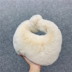 Fur Bag Manufacturer - OEM/ODM Custom Luxury Warm Plush Wrist Bags Ladies