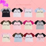 Baby Tee Manufacturer - OEM/ODM Custom Logo Printing Embroidery Raglan Crop