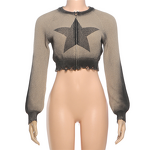 Knitted Sweater Manufacturer - OEM/ODM Custom American Gradient Long Sleeve