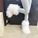 Kids Fur Boots Manufacturer - OEM/ODM Custom Round Toe Mongolian Fur Winter