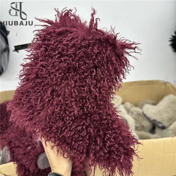 Furry Boots Manufacturer - OEM/ODM Custom Women Fluffy Warm Faux Wool Snow