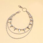 Waist Chain Manufacturer - OEM/ODM Custom Punk Rock Metal Key Chain Hip-hop