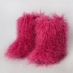 Mongolian Boots Manufacturer - OEM/ODM Custom Trendy Teddy Fur Snow Winter