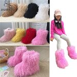 Kids Fur Boots Manufacturer - OEM/ODM Custom Round Toe Mongolian Fur Winter