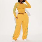 Crop Top Set Manufacturer - OEM/ODM Custom Geometric Print Tight Fitting Crop