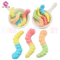 Gummy Candy Factory - Private Label Gummy Worms Curve Sour