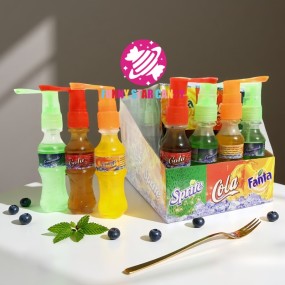 Spray Candy Manufacturer - Wholesales Cool Soda Bottle Mixed
