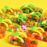 糖果玩具源头工厂-拖鞋造型 jelly bean鞋玩具