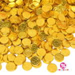 Chocolate Candy Manufacturer - Custom Golden Coins Milk Round