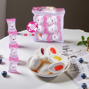 Marshmallow Factory - Sweets Sandwich Strawberry Jam Filled