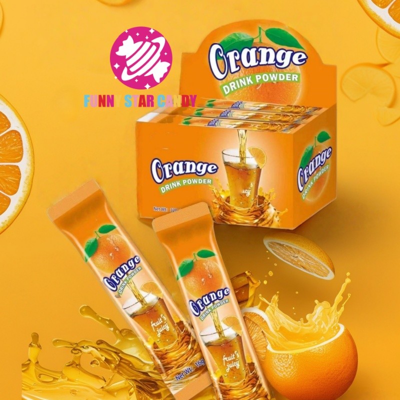 Powder Candy Factory - OEM Custom Sour Sweet Instant Orange