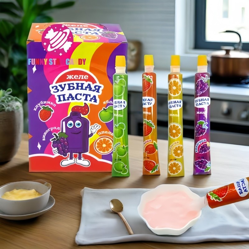 Jelly Candy Manufacturer - Wholesale Jelly Toothpaste Tube Liquid