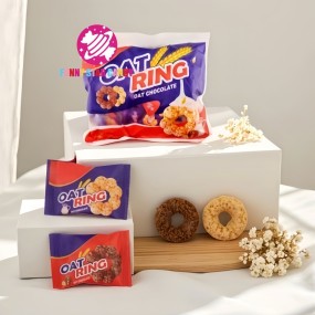 Biscuit Factory - Wholesale Halal Oatmeal Ring Individually