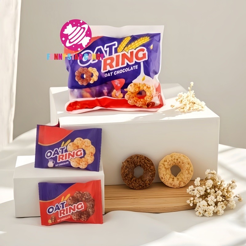 Biscuit Factory - Wholesale Halal Oatmeal Ring Individually