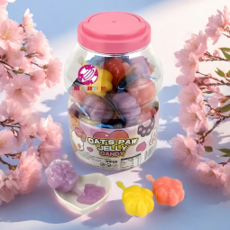 果冻糖源头工厂-亚洲果味猫爪CC布丁