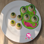 Gummy Candy Factory - OEM Wholesale 3D Frog Eyes Fruit
